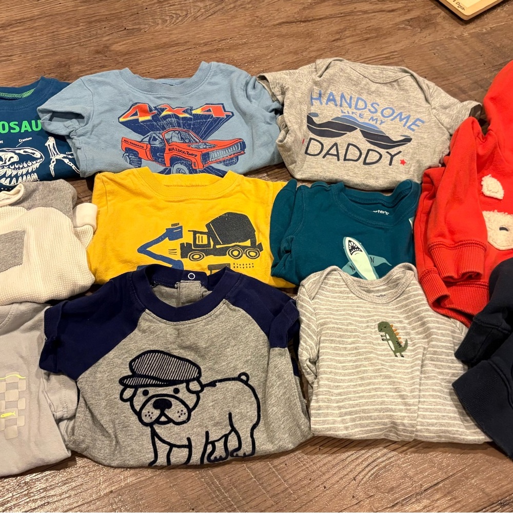 11 piece boy clothing bundle size 12 months